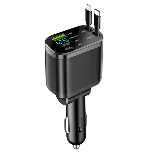 Chargeur M4 Rétractable 4-en-1