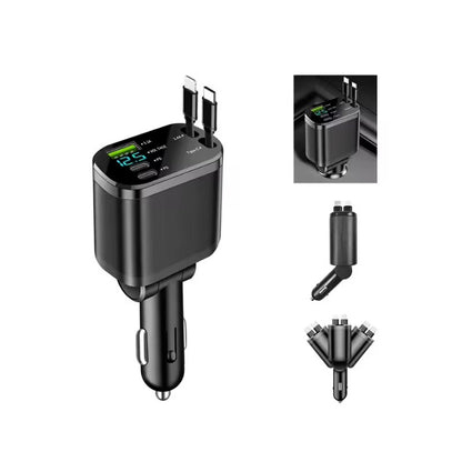 Chargeur M4 Rétractable 4-en-1