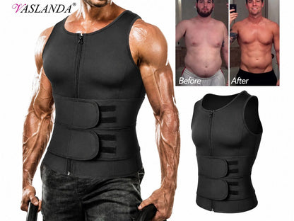 DÉGRAISSEUR HOMME – Gilet de sudation & compression